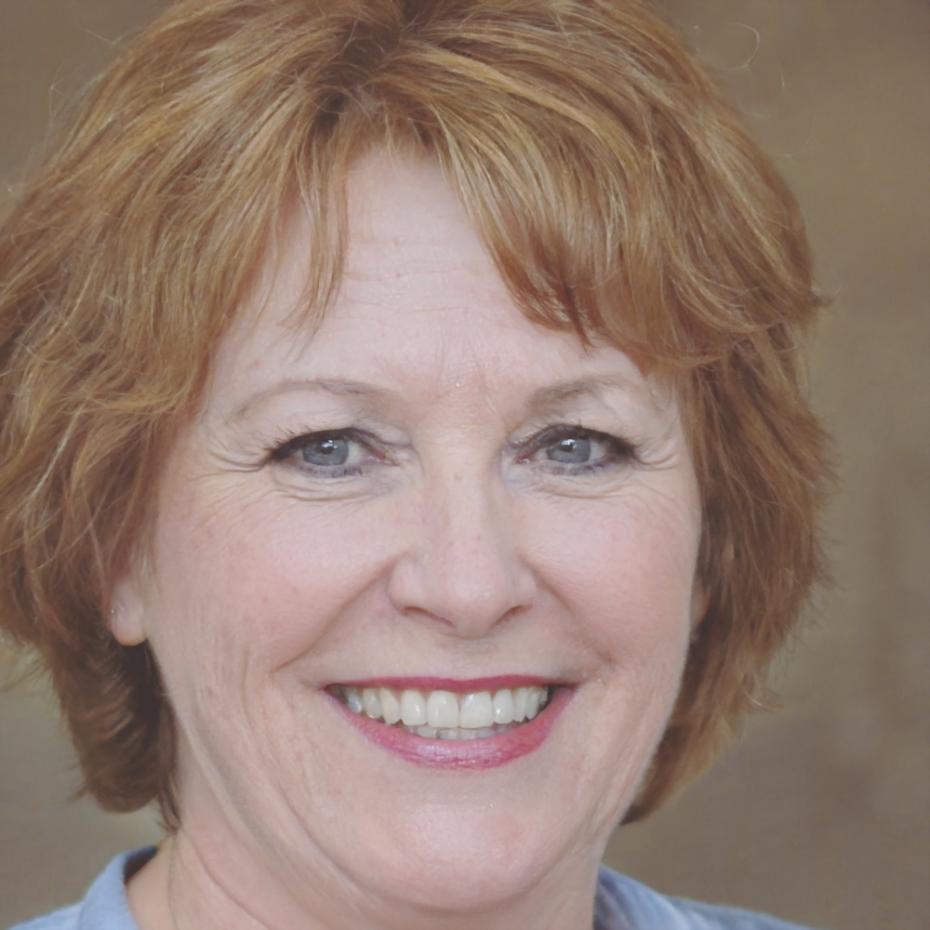 Porträt einer lächelnden Teilnehmerin